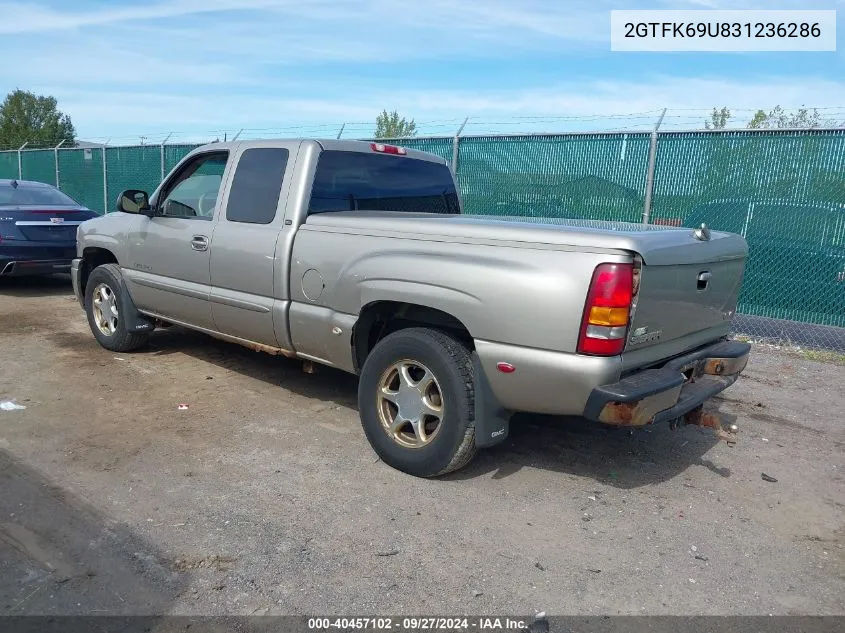 2GTFK69U831236286 2003 GMC Sierra 1500 Denali