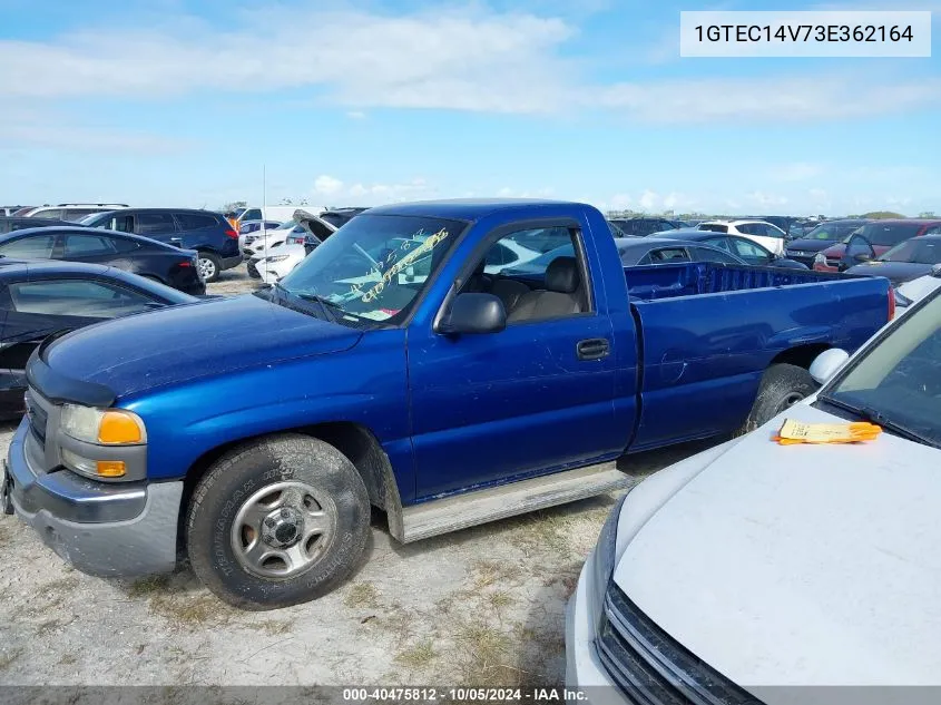 2003 GMC New Sierra C1500 VIN: 1GTEC14V73E362164 Lot: 40475812