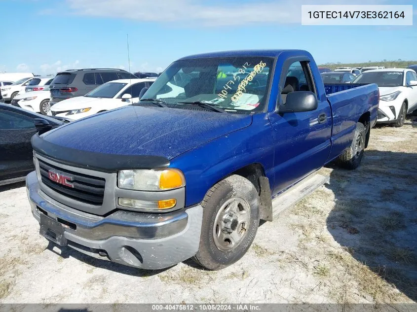 2003 GMC New Sierra C1500 VIN: 1GTEC14V73E362164 Lot: 40475812