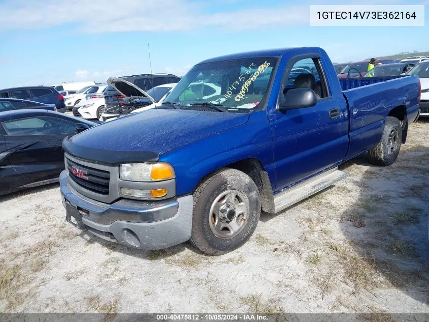 2003 GMC New Sierra C1500 VIN: 1GTEC14V73E362164 Lot: 40475812