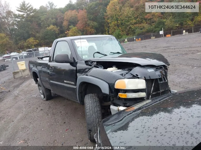 2003 GMC Sierra K2500 Heavy Duty VIN: 1GTHK24U63E344624 Lot: 40561068