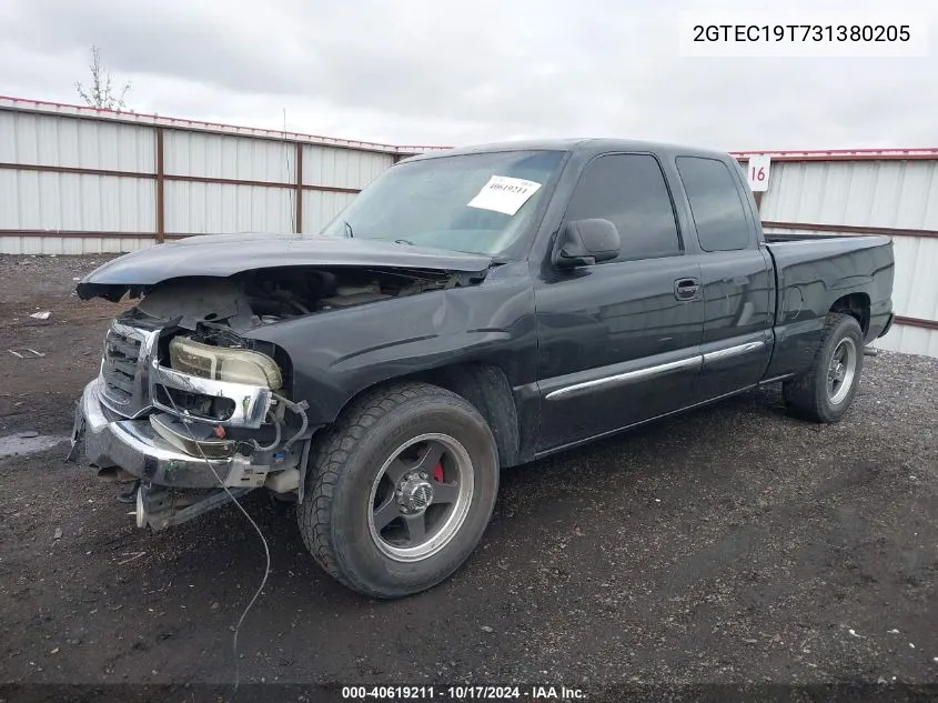 2GTEC19T731380205 2003 GMC Sierra 1500 Sle