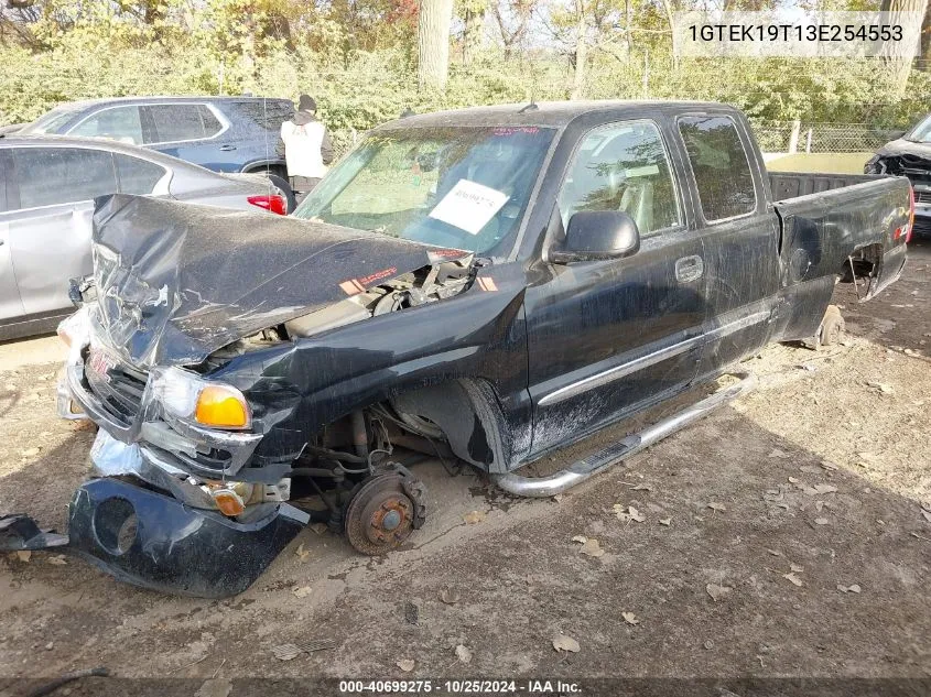 2003 GMC Sierra 1500 Slt VIN: 1GTEK19T13E254553 Lot: 40699275