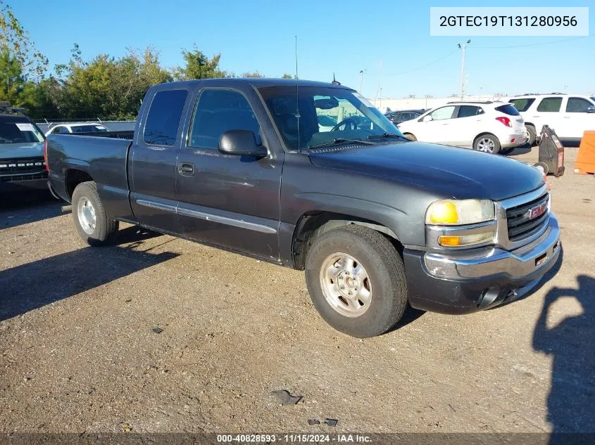 2003 GMC Sierra 1500 Slt VIN: 2GTEC19T131280956 Lot: 40828593