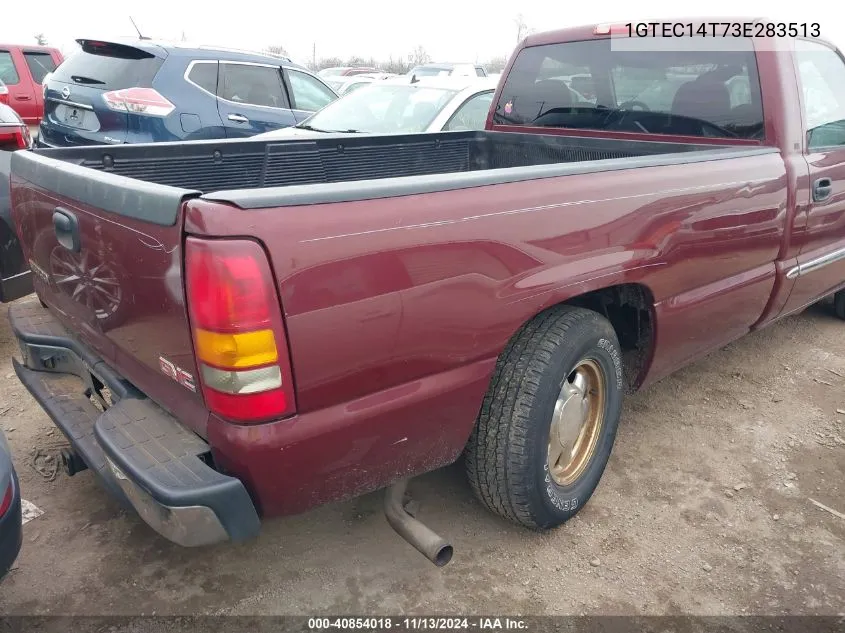 2003 GMC Sierra 1500 Sle VIN: 1GTEC14T73E283513 Lot: 40854018