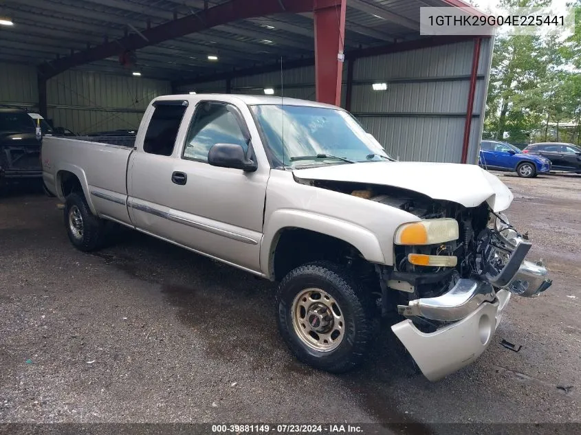 2004 GMC Sierra 2500Hd Sle VIN: 1GTHK29G04E225441 Lot: 39881149