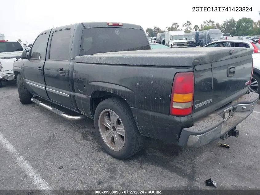 2004 GMC Sierra 1500 Sle VIN: 2GTEC13T741423824 Lot: 39968095