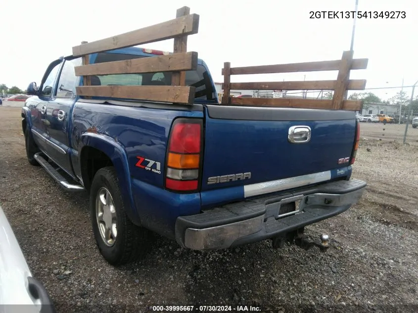 2004 GMC Sierra 1500 Sle/Slt VIN: 2GTEK13T541349273 Lot: 39995667