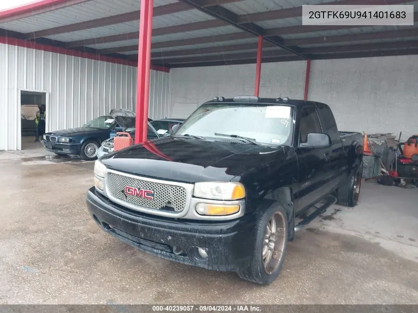 2004 GMC Sierra 1500 Denali VIN: 2GTFK69U941401683 Lot: 40239057