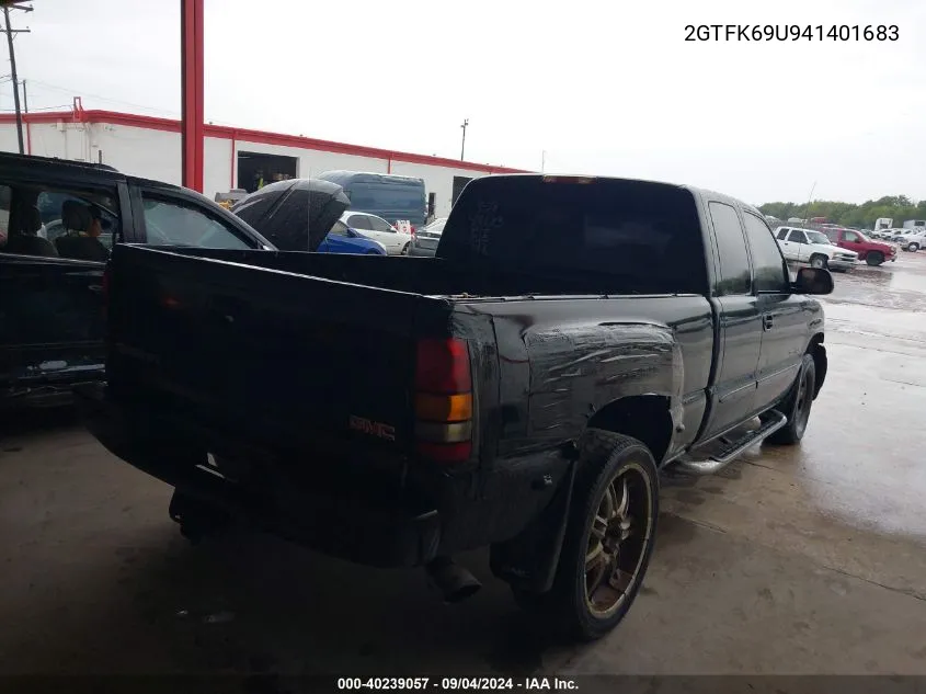 2004 GMC Sierra 1500 Denali VIN: 2GTFK69U941401683 Lot: 40239057