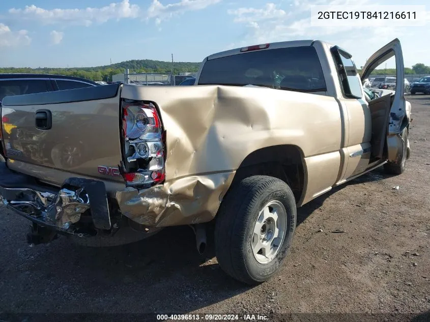 2GTEC19T841216611 2004 GMC Sierra 1500 Sle