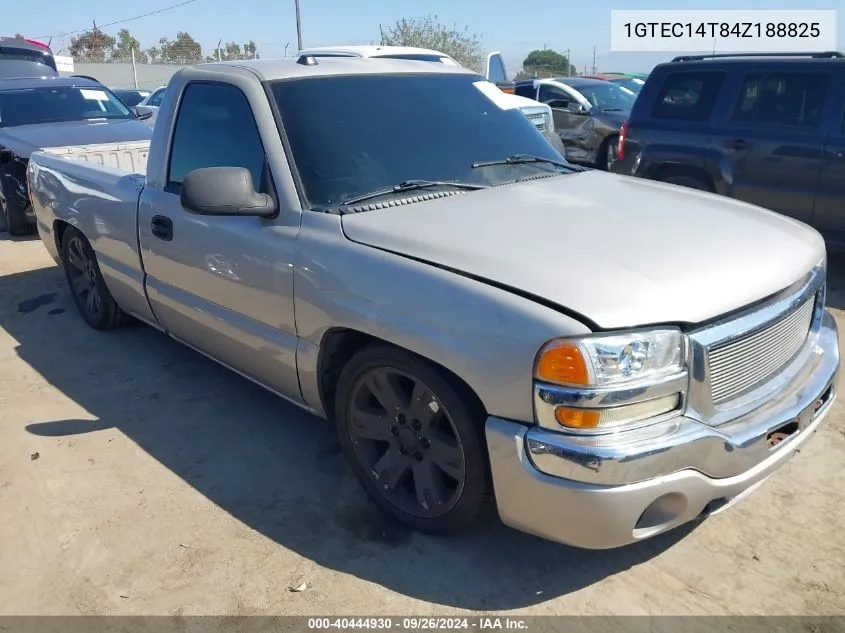 2004 GMC Sierra 1500 Sle VIN: 1GTEC14T84Z188825 Lot: 40444930