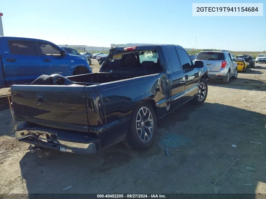 2GTEC19T941154684 2004 GMC Sierra 1500 Sle