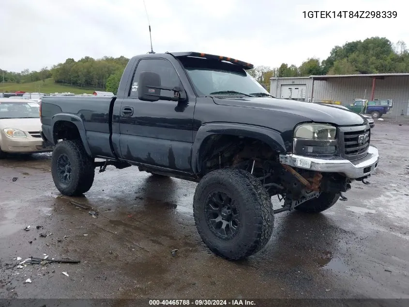 1GTEK14T84Z298339 2004 GMC Sierra 1500 Sle