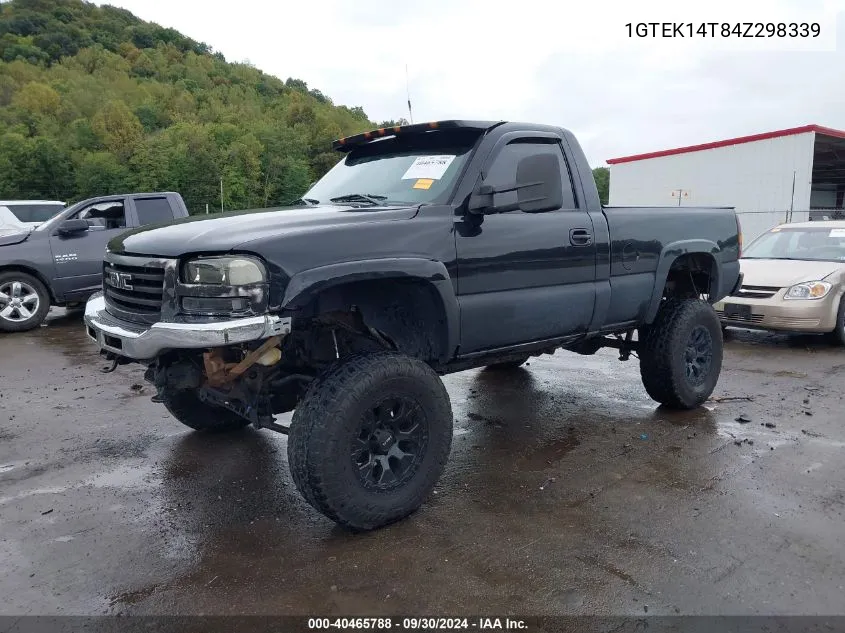 1GTEK14T84Z298339 2004 GMC Sierra 1500 Sle