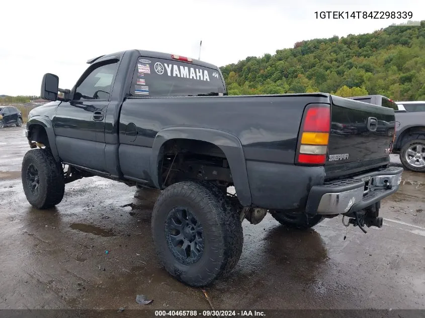 1GTEK14T84Z298339 2004 GMC Sierra 1500 Sle