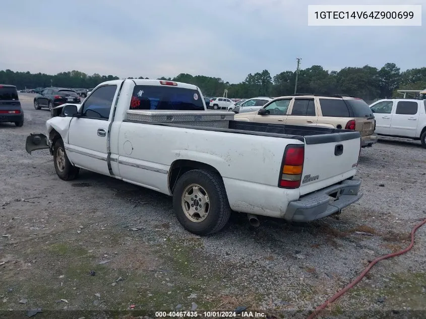 2004 GMC New Sierra C1500 VIN: 1GTEC14V64Z900699 Lot: 40467435