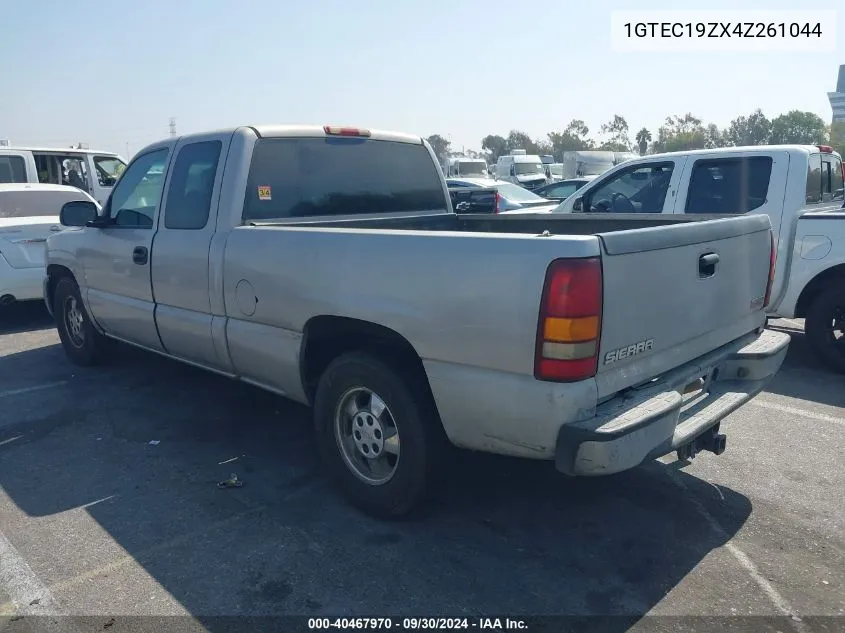 2004 GMC Sierra 1500 Work Truck VIN: 1GTEC19ZX4Z261044 Lot: 40467970