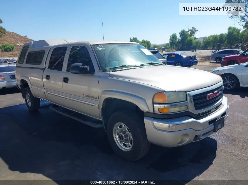 2004 GMC Sierra 2500Hd Slt VIN: 1GTHC23G44F199782 Lot: 40501062