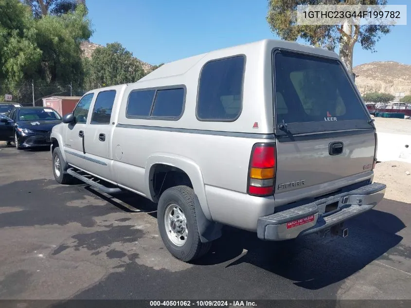 2004 GMC Sierra 2500Hd Slt VIN: 1GTHC23G44F199782 Lot: 40501062