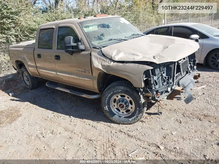 2004 GMC Sierra 2500Hd Slt VIN: 1GTHK23244F229497 Lot: 40625501