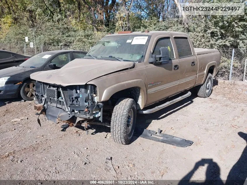 2004 GMC Sierra 2500Hd Slt VIN: 1GTHK23244F229497 Lot: 40625501