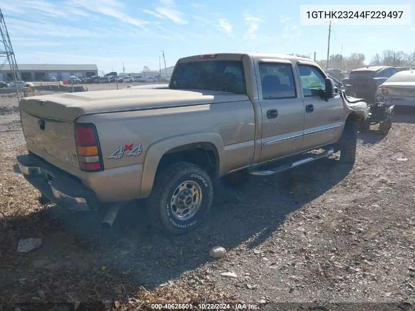 2004 GMC Sierra 2500Hd Slt VIN: 1GTHK23244F229497 Lot: 40625501