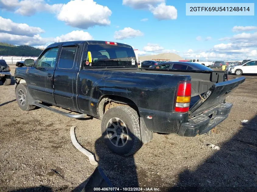 2GTFK69U541248414 2004 GMC Sierra 1500 Denali