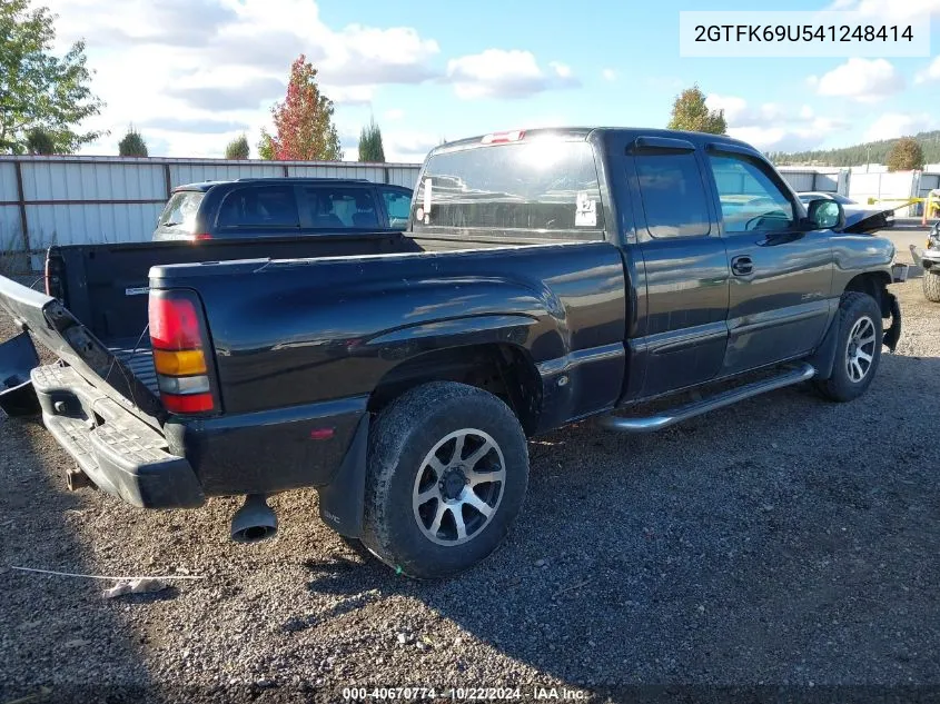 2004 GMC Sierra 1500 Denali VIN: 2GTFK69U541248414 Lot: 40670774