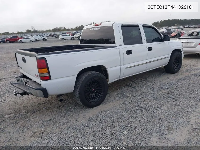 2004 GMC Sierra 1500 Sle VIN: 2GTEC13T441326161 Lot: 40752350