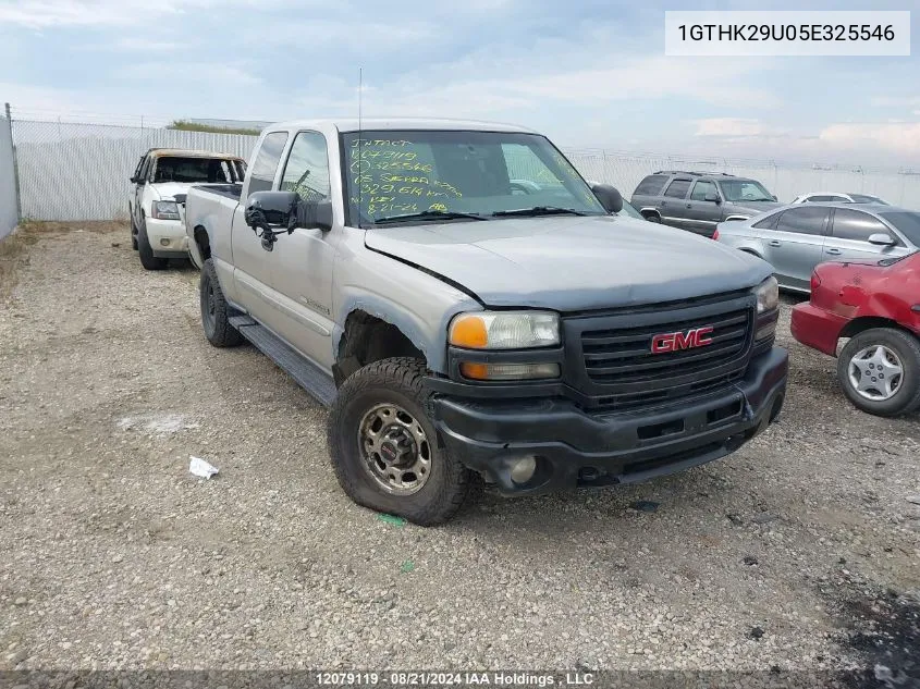 2005 GMC Sierra K2500 Heavy Duty VIN: 1GTHK29U05E325546 Lot: 12079119