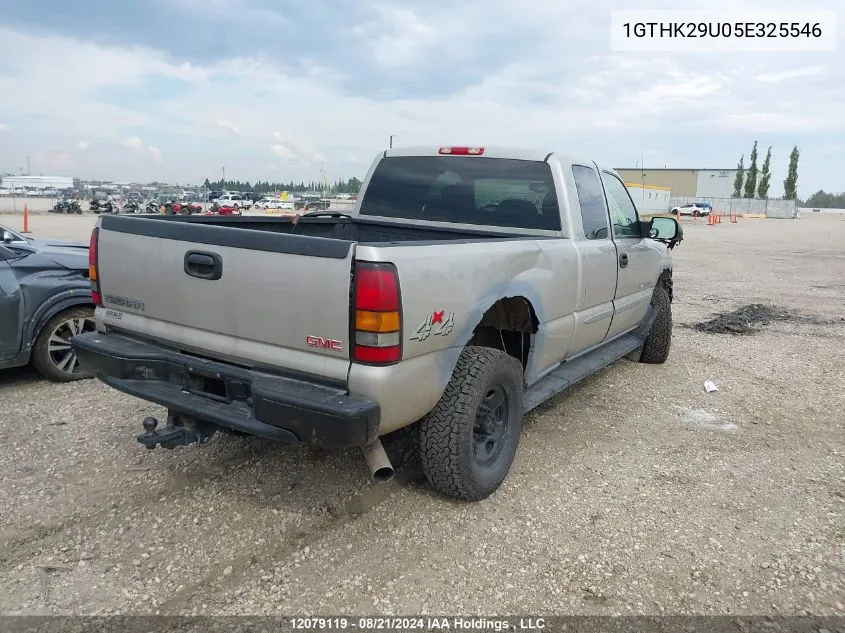 2005 GMC Sierra K2500 Heavy Duty VIN: 1GTHK29U05E325546 Lot: 12079119