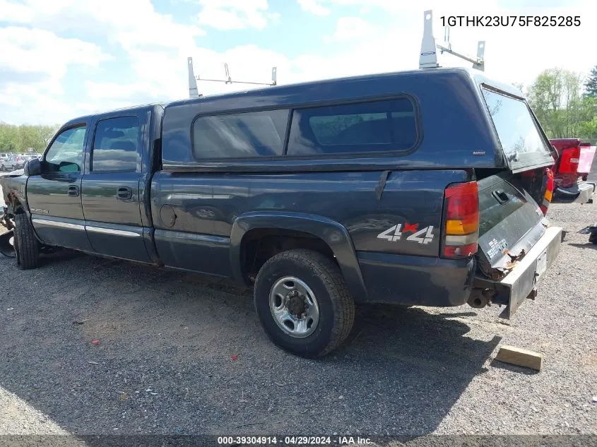 2005 GMC Sierra 2500Hd Sle VIN: 1GTHK23U75F825285 Lot: 39304914