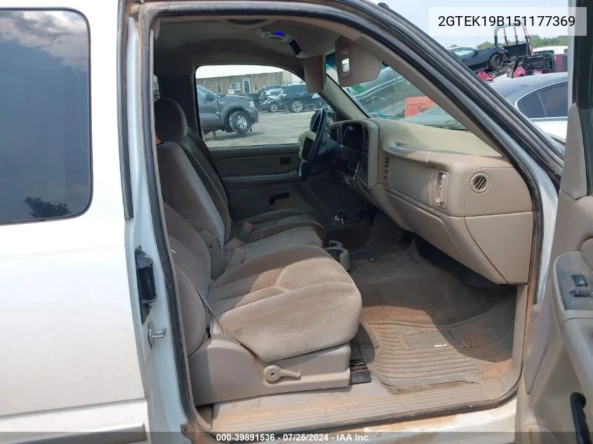 2GTEK19B151177369 2005 GMC Sierra 1500 Sle