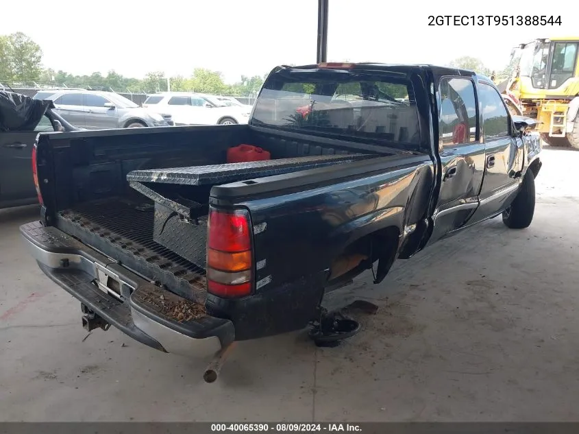 2005 GMC Sierra 1500 Sle VIN: 2GTEC13T951388544 Lot: 40065390