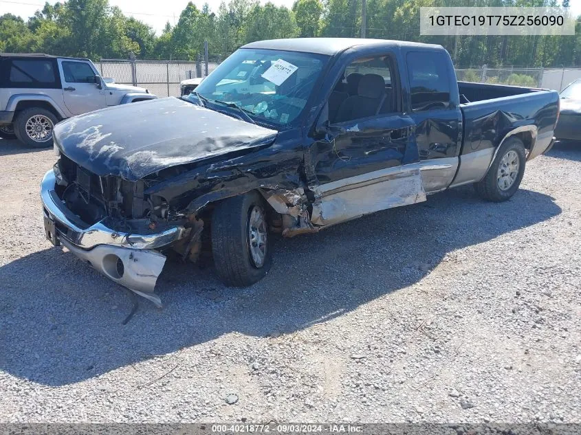 2005 GMC Sierra 1500 Sle VIN: 1GTEC19T75Z256090 Lot: 40218772