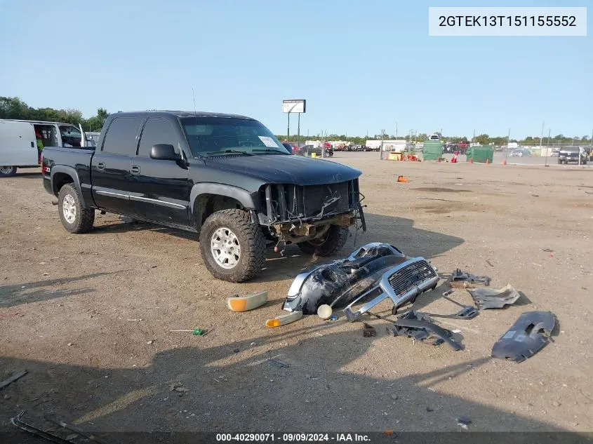 2GTEK13T151155552 2005 GMC Sierra 1500 Sle