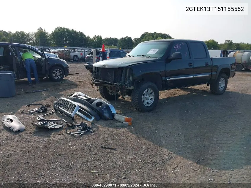 2GTEK13T151155552 2005 GMC Sierra 1500 Sle