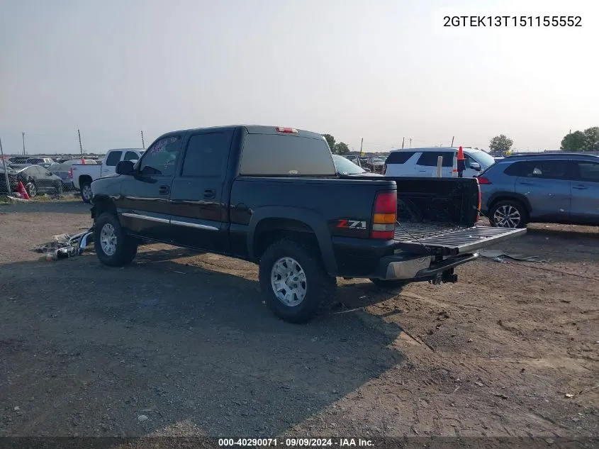 2GTEK13T151155552 2005 GMC Sierra 1500 Sle