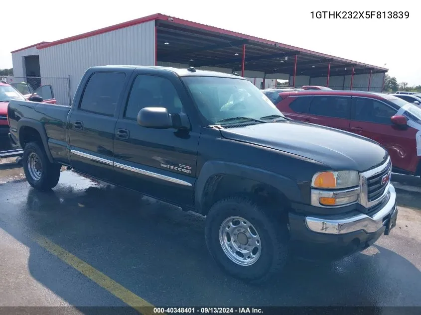 1GTHK232X5F813839 2005 GMC Sierra 2500Hd Sle