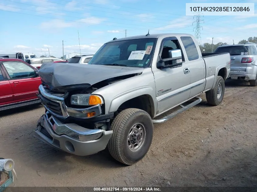 2005 GMC Sierra 2500Hd Slt VIN: 1GTHK29285E120846 Lot: 40352754