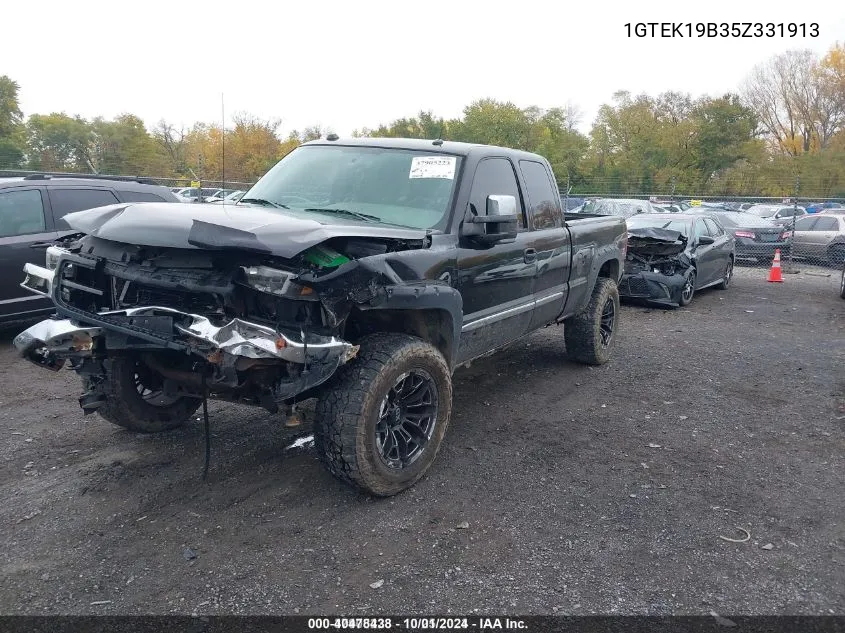 1GTEK19B35Z331913 2005 GMC Sierra 1500