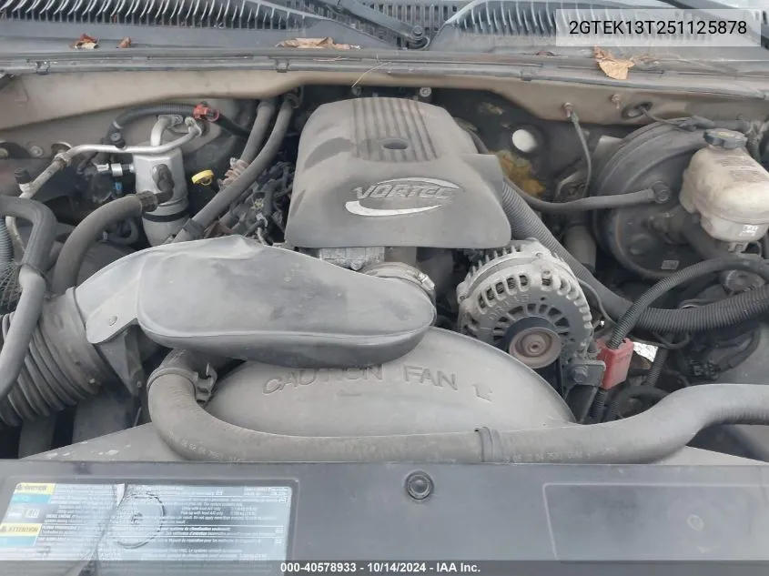 2GTEK13T251125878 2005 GMC Sierra 1500 Sle