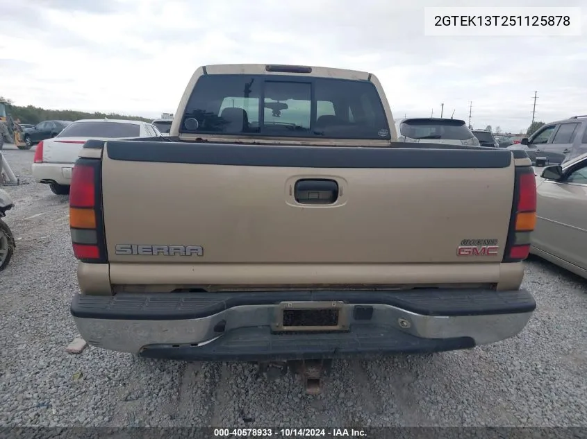 2GTEK13T251125878 2005 GMC Sierra 1500 Sle