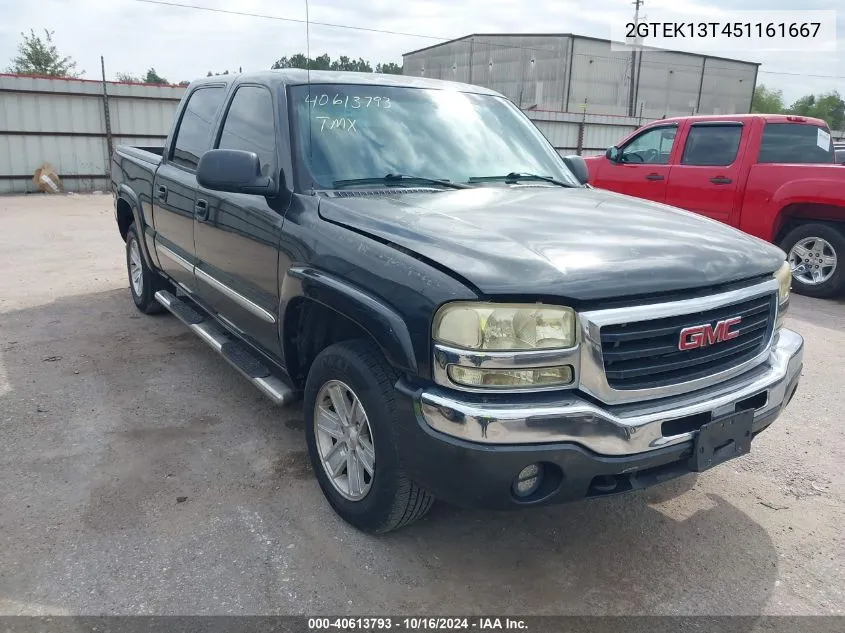 2GTEK13T451161667 2005 GMC Sierra 1500 Sle