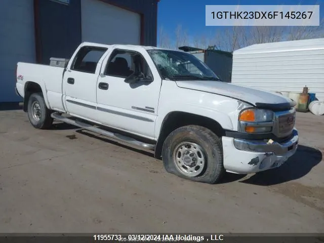 2006 GMC Sierra 2500Hd VIN: 1GTHK23DX6F145267 Lot: 11955733