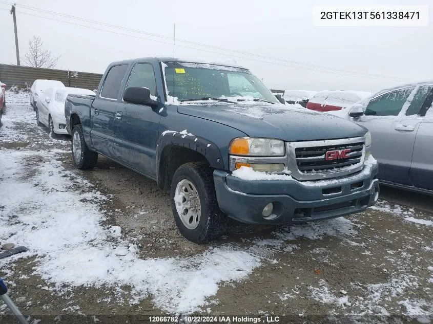 2006 GMC Sierra 1500 VIN: 2GTEK13T561338471 Lot: 12066782