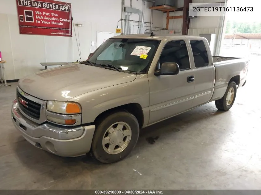 2006 GMC Sierra 1500 Sle2 VIN: 2GTEC19T161136473 Lot: 39210809