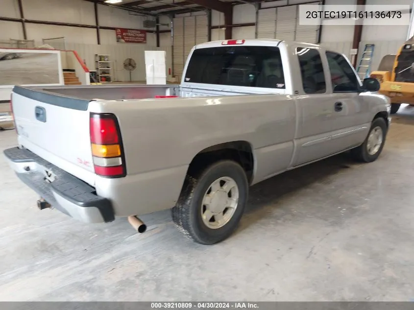 2006 GMC Sierra 1500 Sle2 VIN: 2GTEC19T161136473 Lot: 39210809