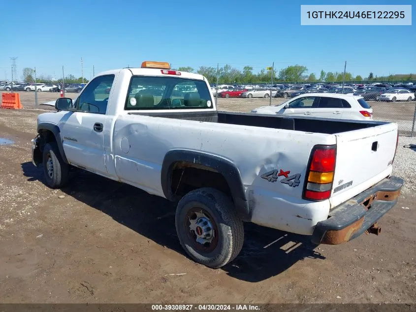 1GTHK24U46E122295 2006 GMC Sierra 2500Hd Work Truck